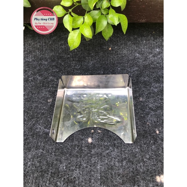 Nắp pô e xe cub 81-82-86-Dd inox