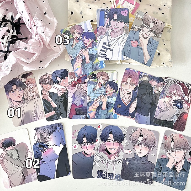 Bộ Thẻ Hình Truyện Tranh Hàn Quốc 3 inch