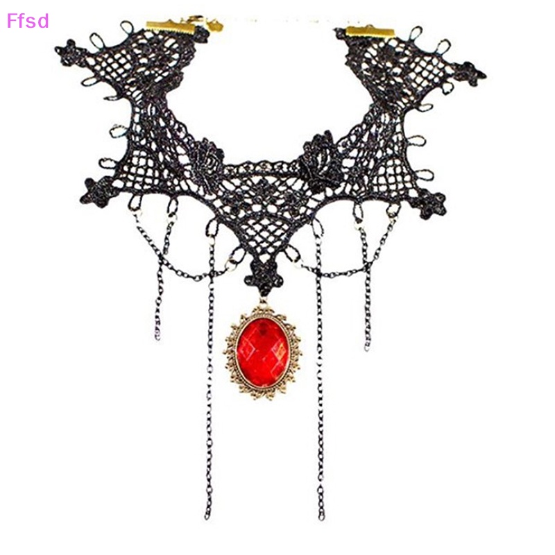 1 Vòng Cổ choker Phong Cách gothic vintage Thời Trang