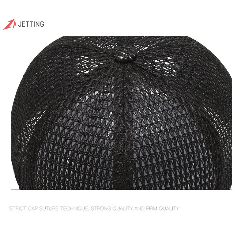 Mũ Lưỡi Trai Phối Lưới Thoáng Khí Chống Tia uv Thời Trang Mùa Hè Cho Nam Và Nữ