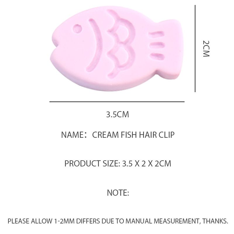 ✨✨Kẹp Tóc Mỏ Vịt mini Hình Cá Hoạt Hình Dễ Thương Cho Nữ