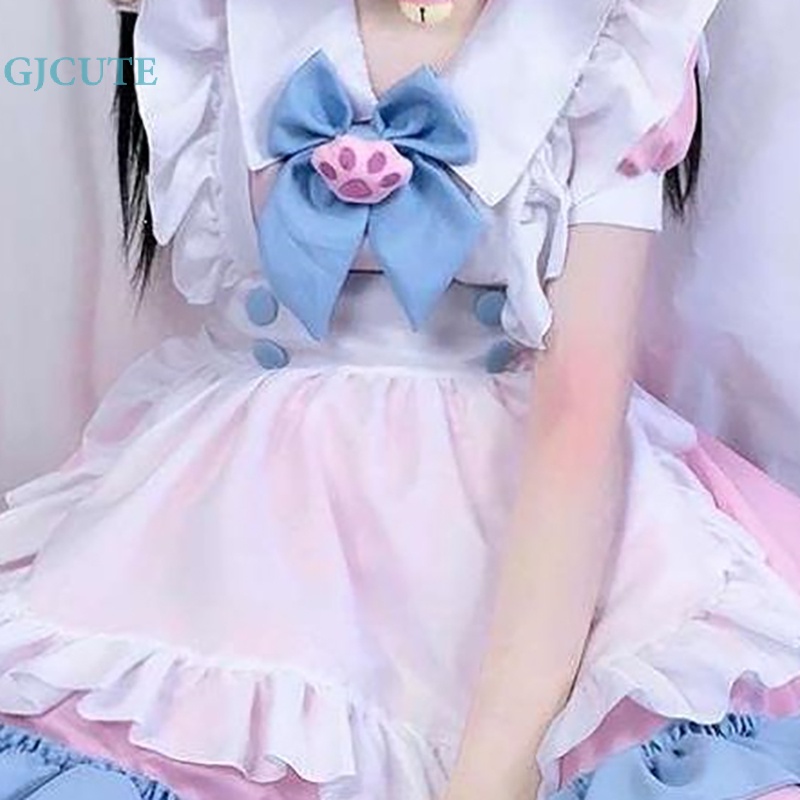 Gjcute schoolgirl Trang Phục Hóa Trang Cô Hầu Gái lolita Gợi Cảm Wd