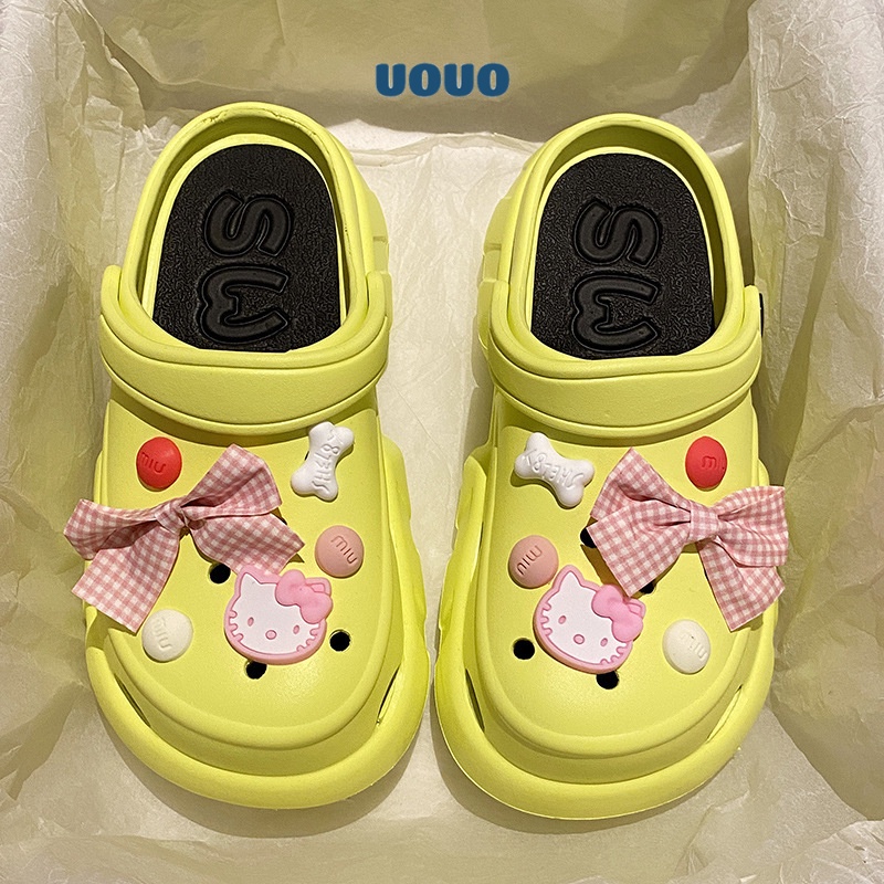 UOUO dép sandal nữ dép đi biển dép đế cao Thoải Mái Xinh Xắn  FDL2390QV2 37Z230912