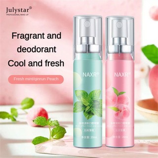 Xịt thơm miệng làm thơm miệng Probiotic để loại bỏ hôi miệng Hương đào bạc hà Xịt miệng JULYSTAR
