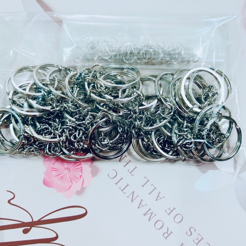 Móc khoá khoen đẹp dùng làm handmade  ,giá sỉ