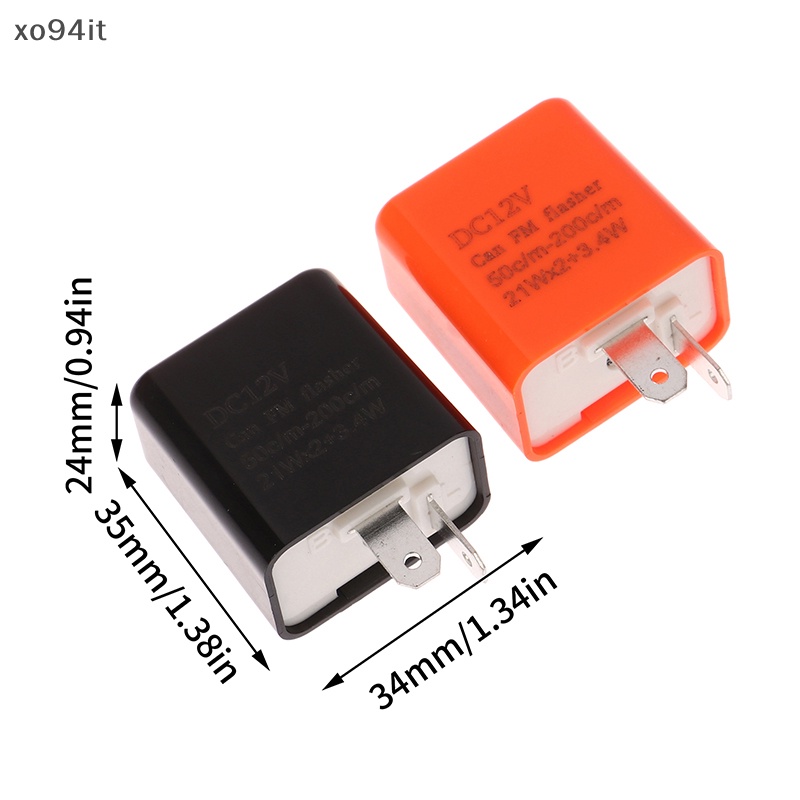 Xit Rơ Le Đèn led 2 pin 12v Có Thể Điều Chỉnh Độ Sáng Cho Xe Máy