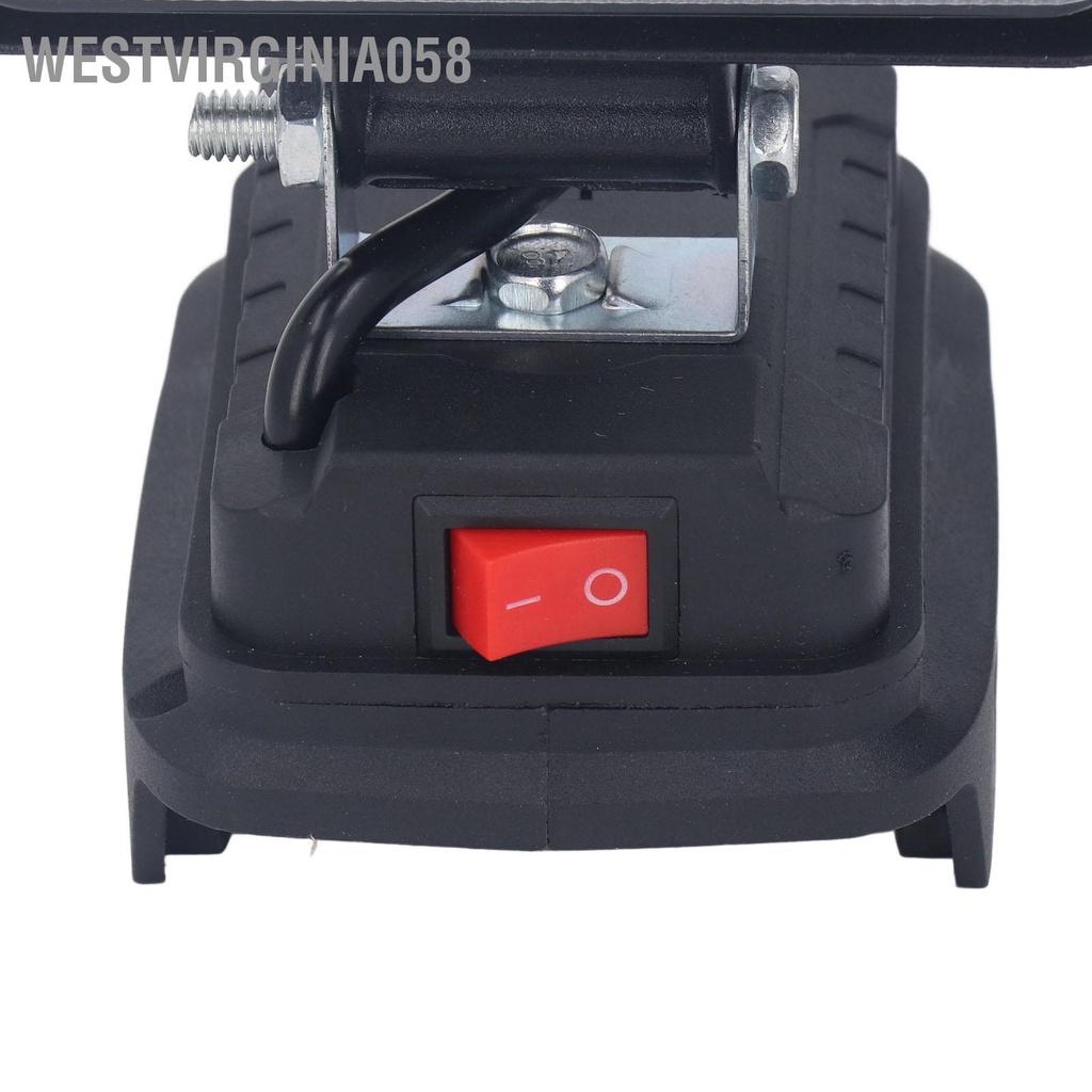 Westvirginia058 Đèn LED Làm Không Dây 18V Pin Lithium Siêu Sáng An Ninh Ngoài Trời Pha Cho BL1830 1840 1850