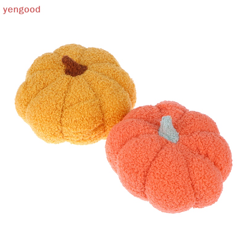 Gối Nhồi Bông Hình Bí Ngô halloween Dễ Thương Sáng Tạo 20cm