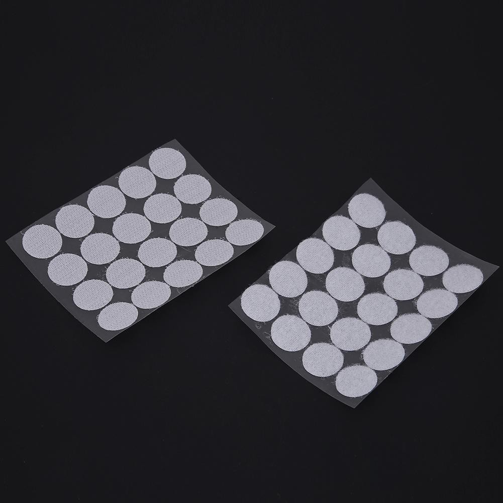 Băng dính nhám Bộ 50 miếng dán nylon velcro hình tròn tiện lợi nhám chữ nhật 30 cặp