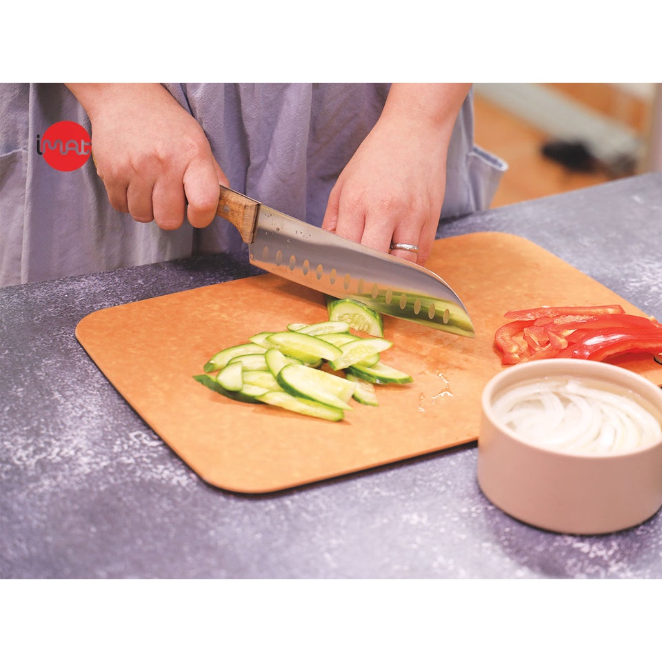 Neoflam Dao Santoku 7" cán gỗ