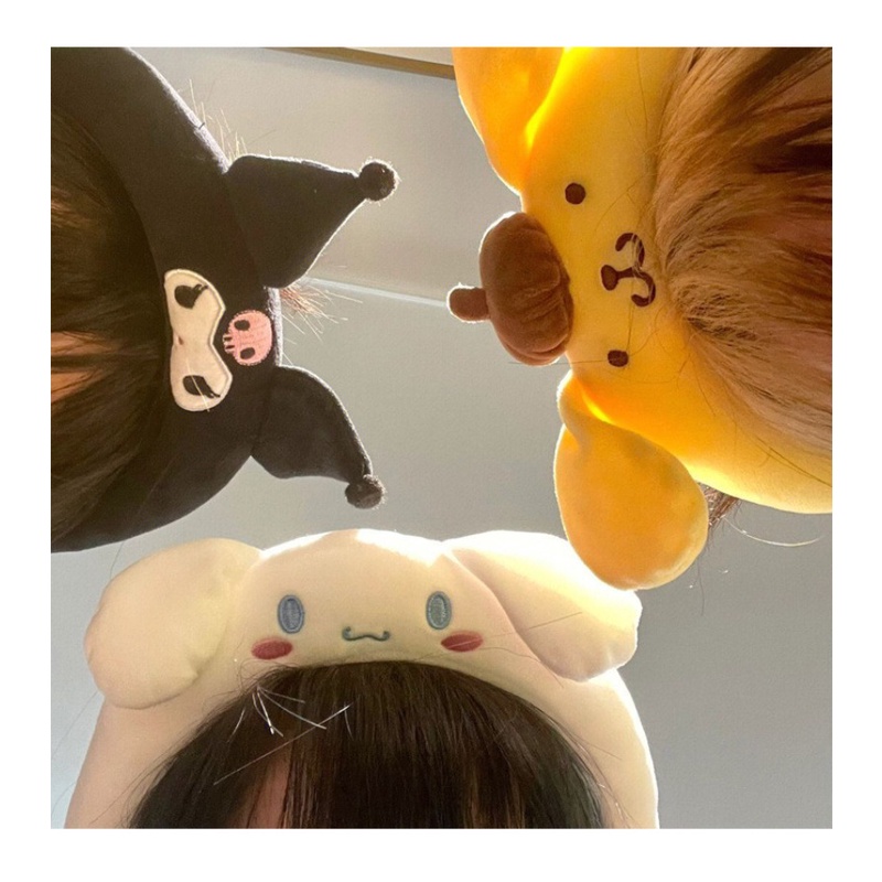 Sanrio Băng Đô Cài Tóc Hình kuromi my melody purin cinnamoroll Dễ Thương