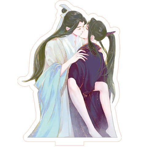 Mô hình Standee Hệ thống tự cứu của nhân vật phản diện Lạc Băng Hà Thẩm Thanh Thu manhua chibi BL decor góc học tập