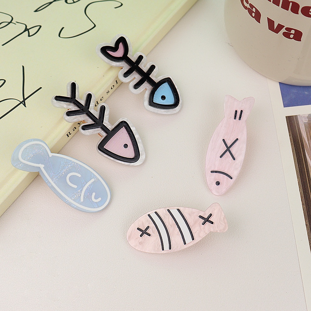 Kẹp Tóc Hình Cá Heo Nhỏ Nhắn Dễ Thương Cho Nữ