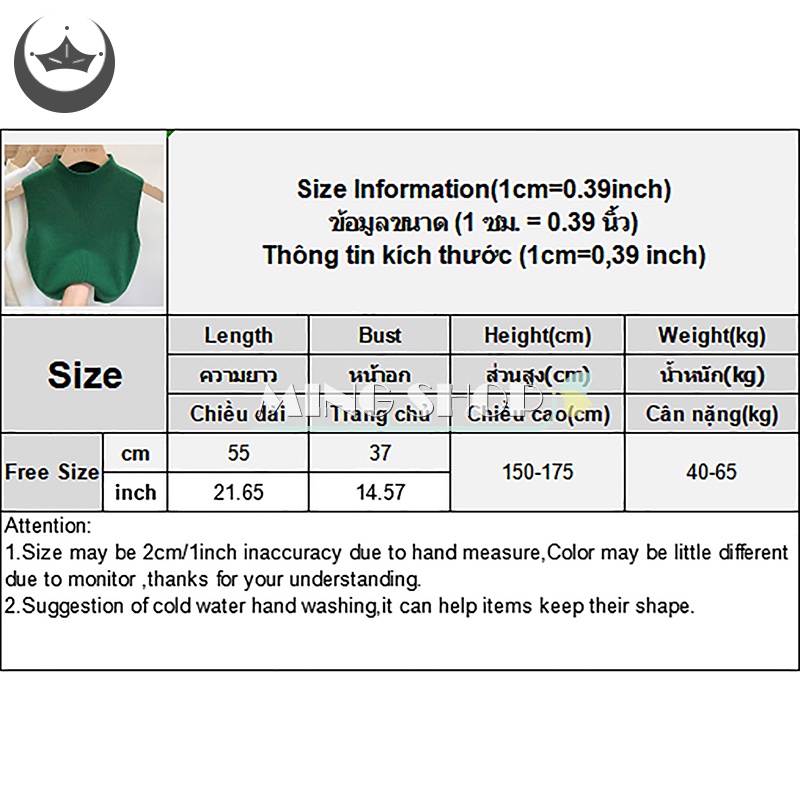 Áo Dệt Kim Sát Nách Cổ Lọ Màu Trơn Thời Trang Mùa Hè Cho Nữ