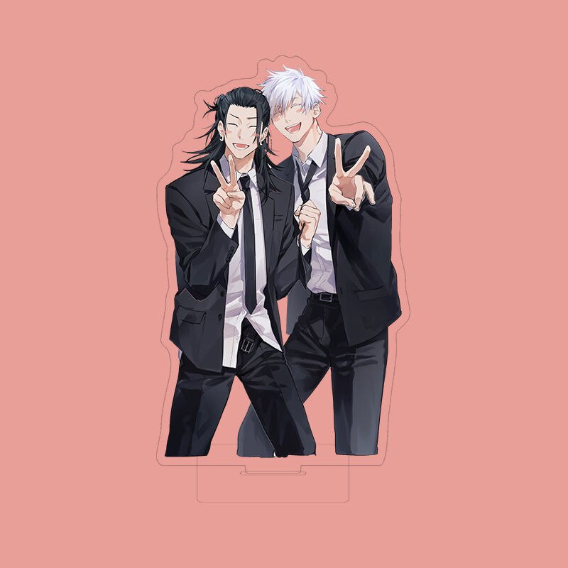 Mô hình Standee Jujutsu Kaisen Acrylic Stand Gojo Satoru Geto Suguru CP Series Anime Keychain Goods Collection