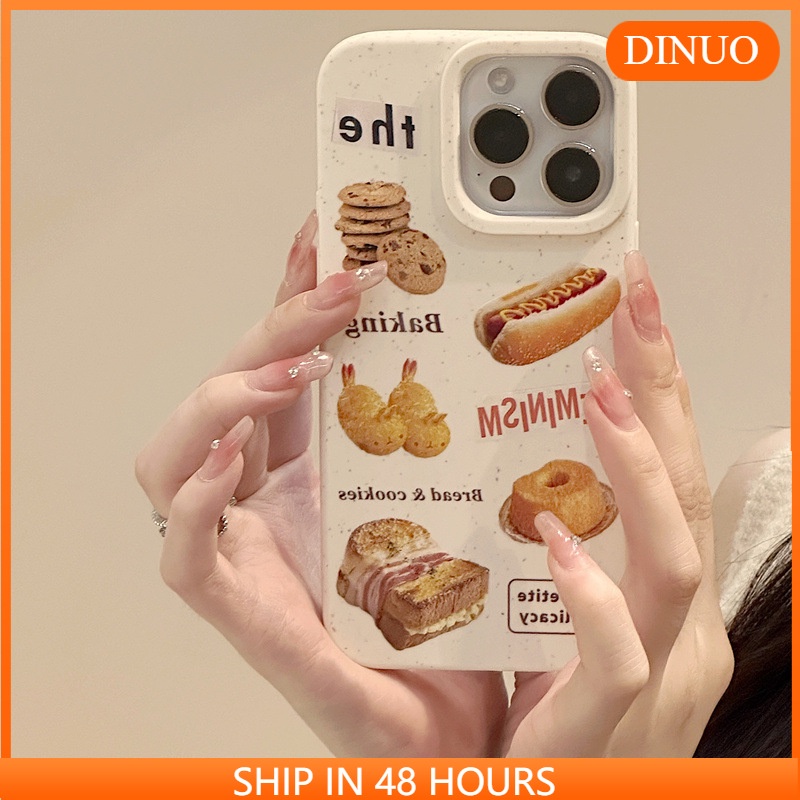Ốp Điện Thoại Hình Bánh Mì Cho iphone15 / 14promax / 13 / 12 / 11 / xr / xs / x / xsmax / 6 / 7 / 8plus/XM-1