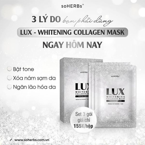 Ủ Trắng Dịch Yến Tươi Lux soHEBRs