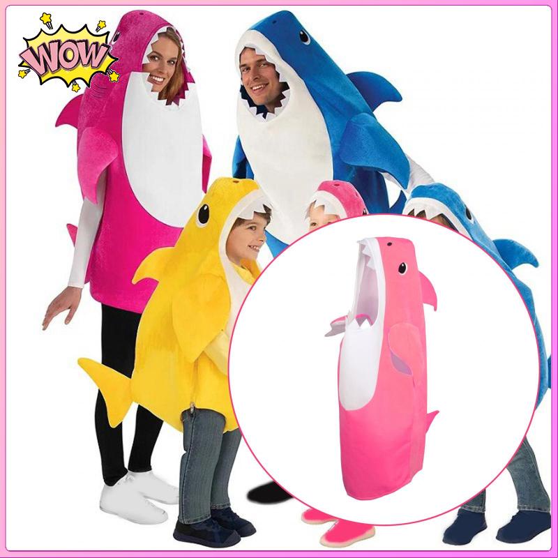 Trang Phục Hóa Trang Cá Mập 160-180cm Cho Lễ halloween / Giáng Sinh