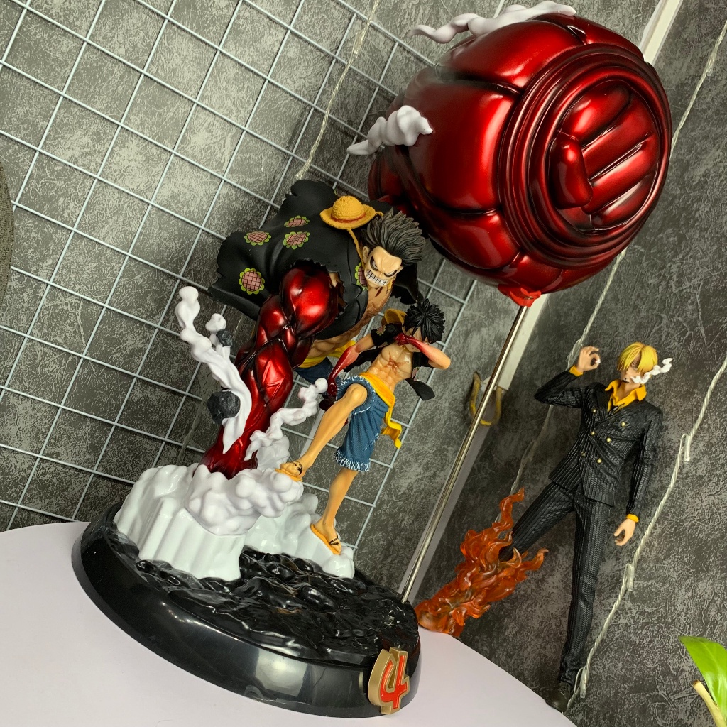 Đồ chơi mô hình Luffy Gear 4 bản tay to 52cm -  One Piece SẴN HÀNG