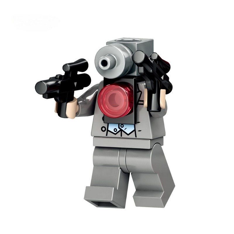 Camera Đồ Chơi Hình Người Đàn Ông Trượt Tuyết Và Loa mini Cho Bé