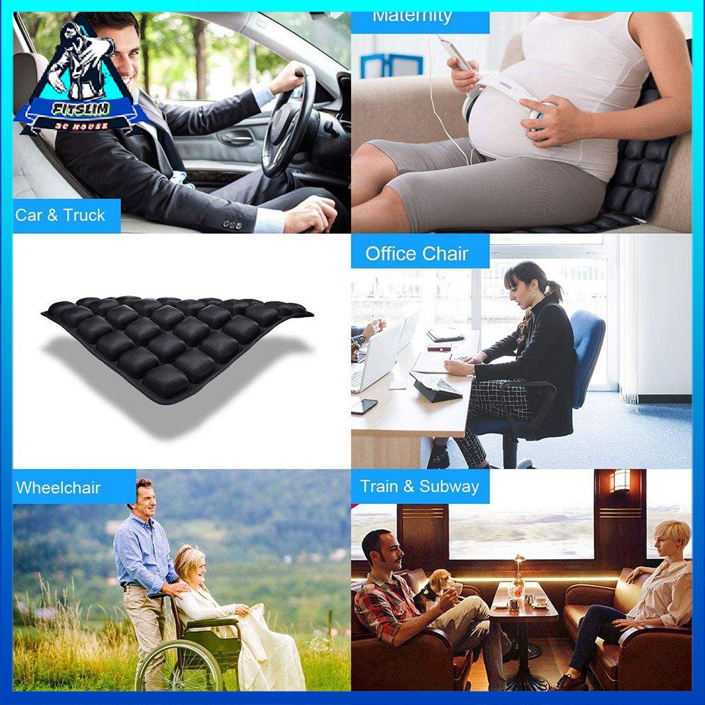 3D Air Cushion Car Inflatable Seat Office Waist
