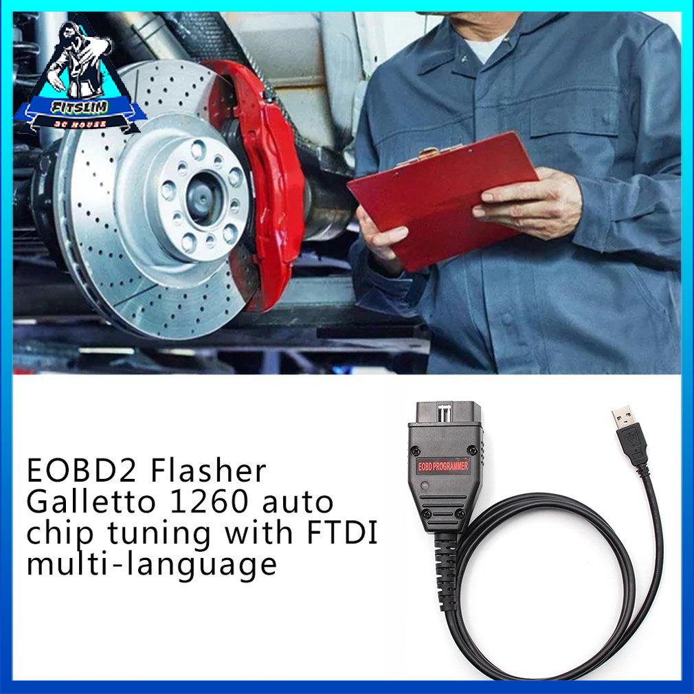 Galletto 1260 Obd2 Eobd Ecu Auto Chip Tuning Remap Flasher Scan Tool