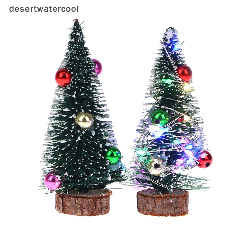 Cây Thông Noel Mini Có Đèn led Trang Trí Nhà Búp Bê diy