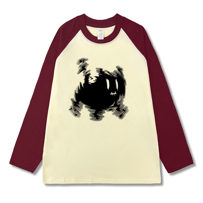 Áo Thun Tay Dài 100% cotton In Họa Tiết Thời Trang Hàn Quốc Cho Nữ