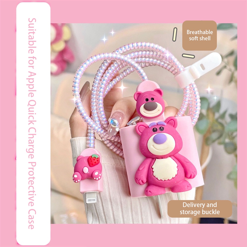 Dây Cáp Sạc Nhanh 20w Bằng Silicon Chống Rơi Chống Trầy Cho apple 14promax