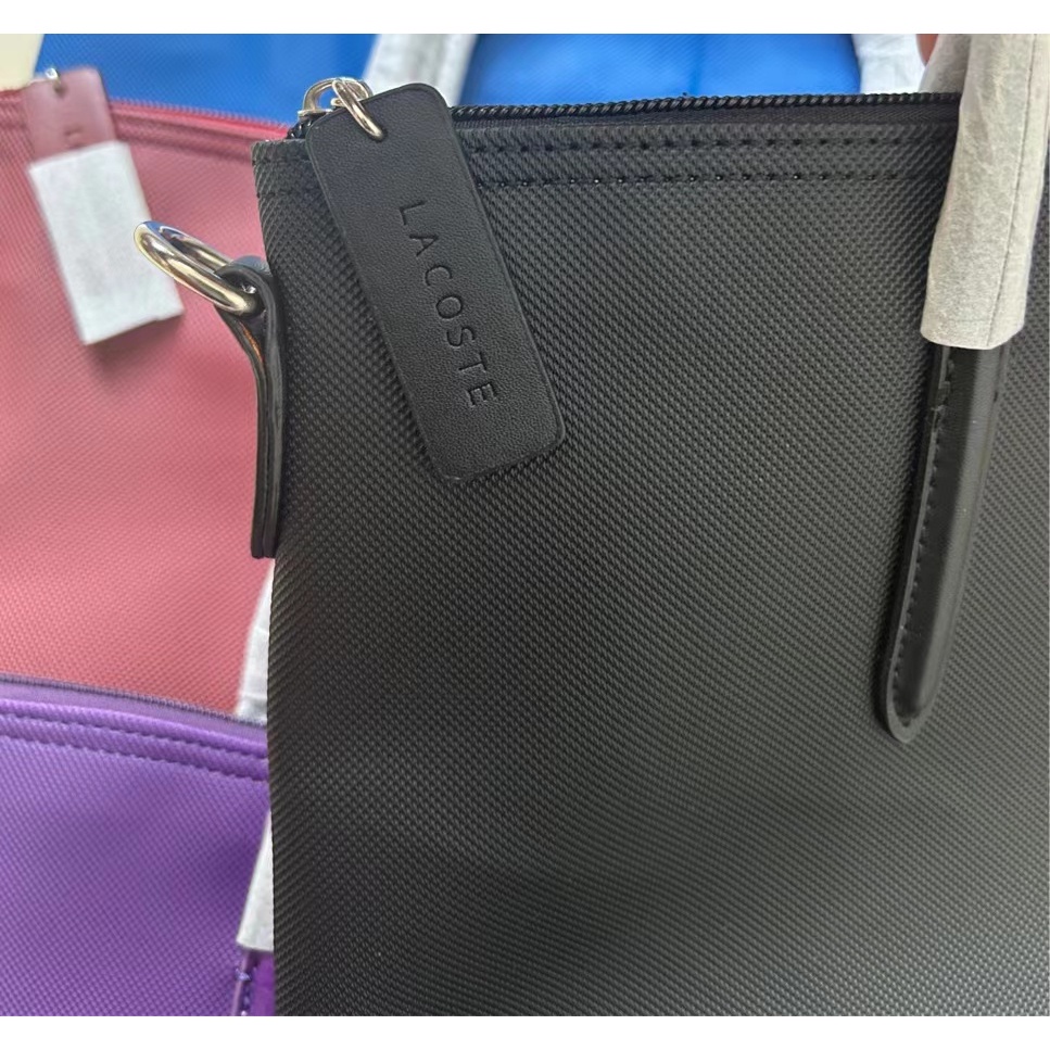 Lacoste Túi tote Giả Da Cá Sấu nf2037po
