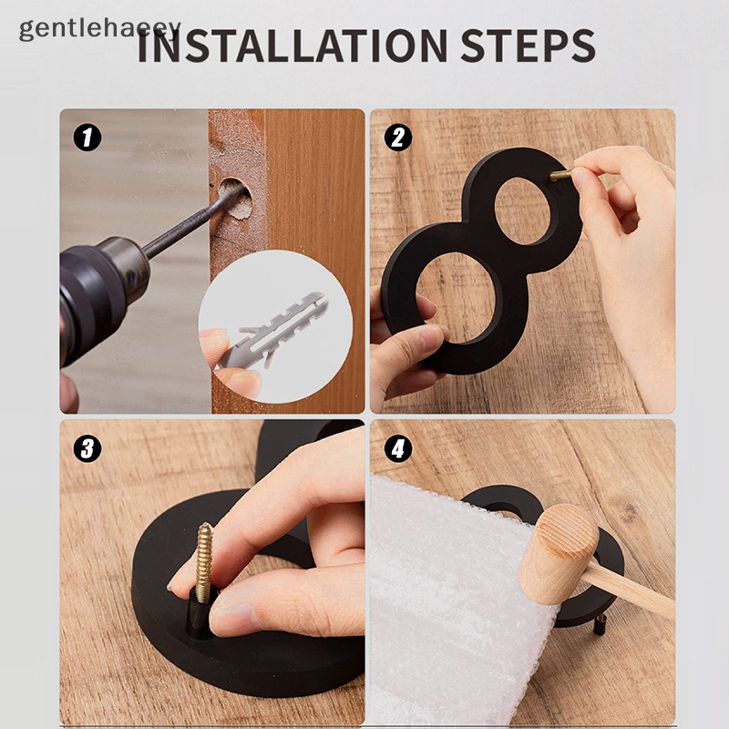 Biển Hiệu Gắn Cửa Ra Vào Hình Chữ Cái Và Số Lớn Phong Cách Hiện Đại #0Con Số Đen 5 Inch 125mm 125mm 125mm Trang Trí Nhà Cửa