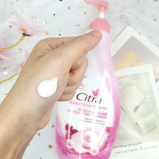 Sữa dưỡng thể trắng da chống nắng Citra Pinkish Glow UV Aura 300ml
