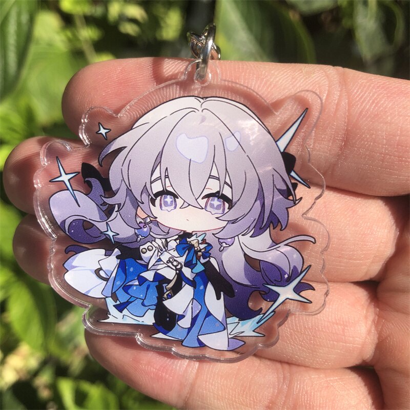 Móc khoá Honkai: Star Rail Blade Silver Wolf Yanqing Kafka Jing Yuan Anime Manga Nhật Bản Phụ Kiện Trang Trí Túi xách