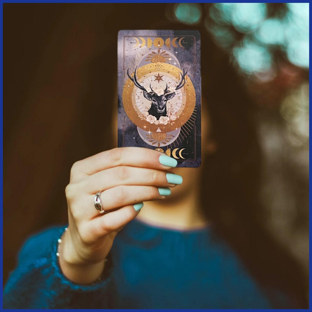 Bộ Thẻ Trò Chơi board game lucine tarot midnight oracle Cho Gia Đình Và Bạn Bè