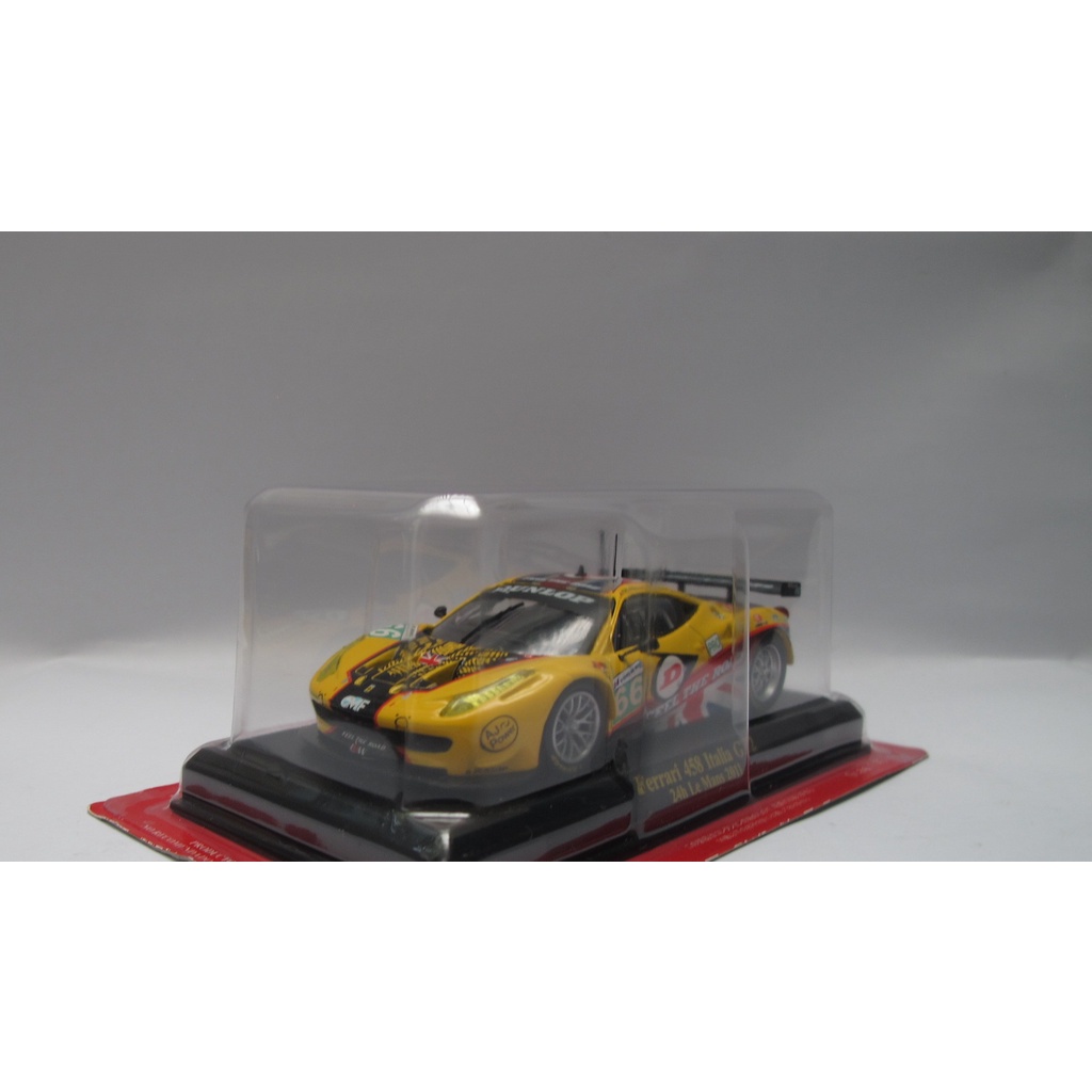 Xe mô hình IXO Hachette FERRARI 458 Italia GT2 24h Le Mans 2011 tỷ lệ 1:43