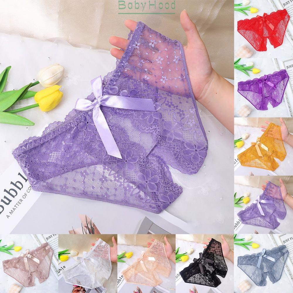 Women Lace Panties Crotchless Underwear Thongs Lingerie Knickers G-string Briefs#BBHOOD