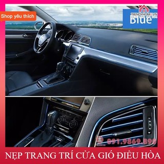 Nẹp Trang Trí Cửa Gió Điều Hòa Ô Tô - Chỉ Viền Trang Trí Khe Gió Ô Tô