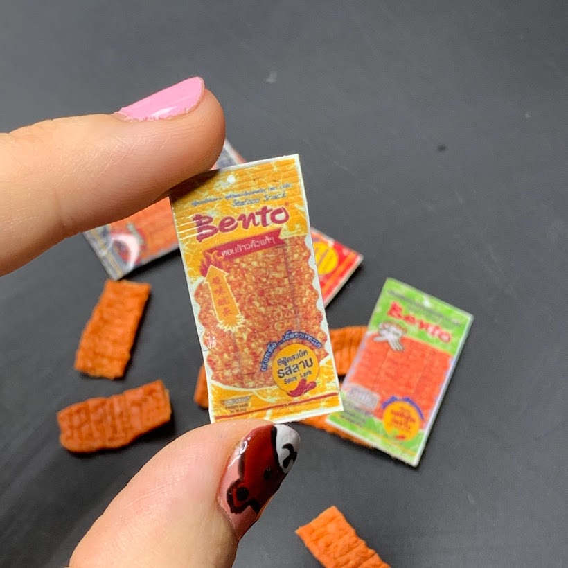 Mô hình Bento, Mini Food, đồ ăn tí hon , đồ ăn mini mô hình cho búp bê DIY