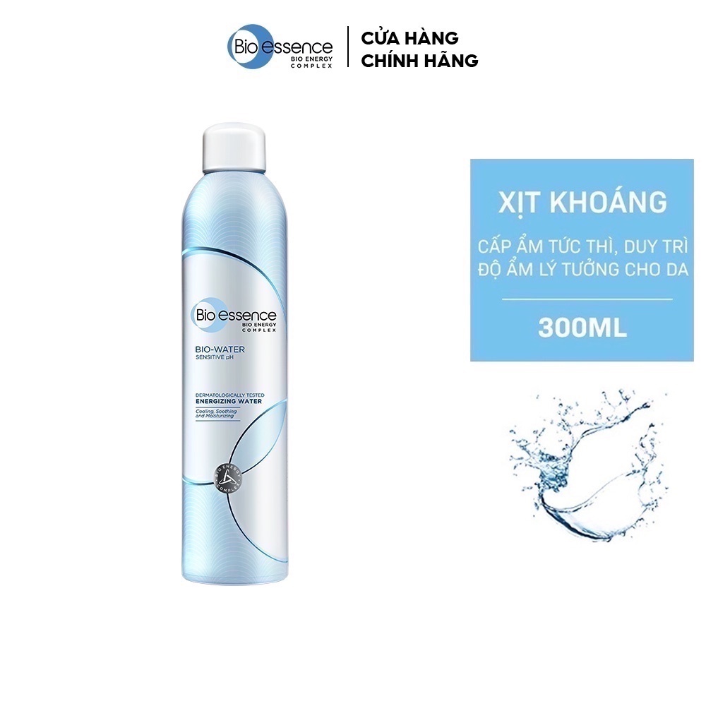 Nước khoáng dưỡng da ẩm mượt mịn màng Bio-Essence Bio-Water Water Energizing 300ml