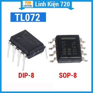 Ic tl072 điện áp hoạt động 6v – 36v