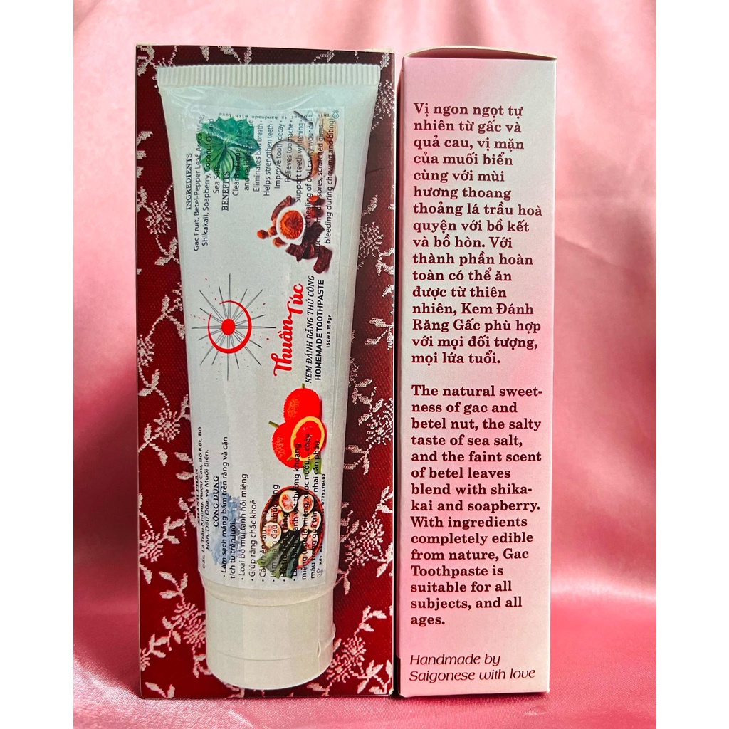 Kem đánh răng thuần chay Thuần Túc -