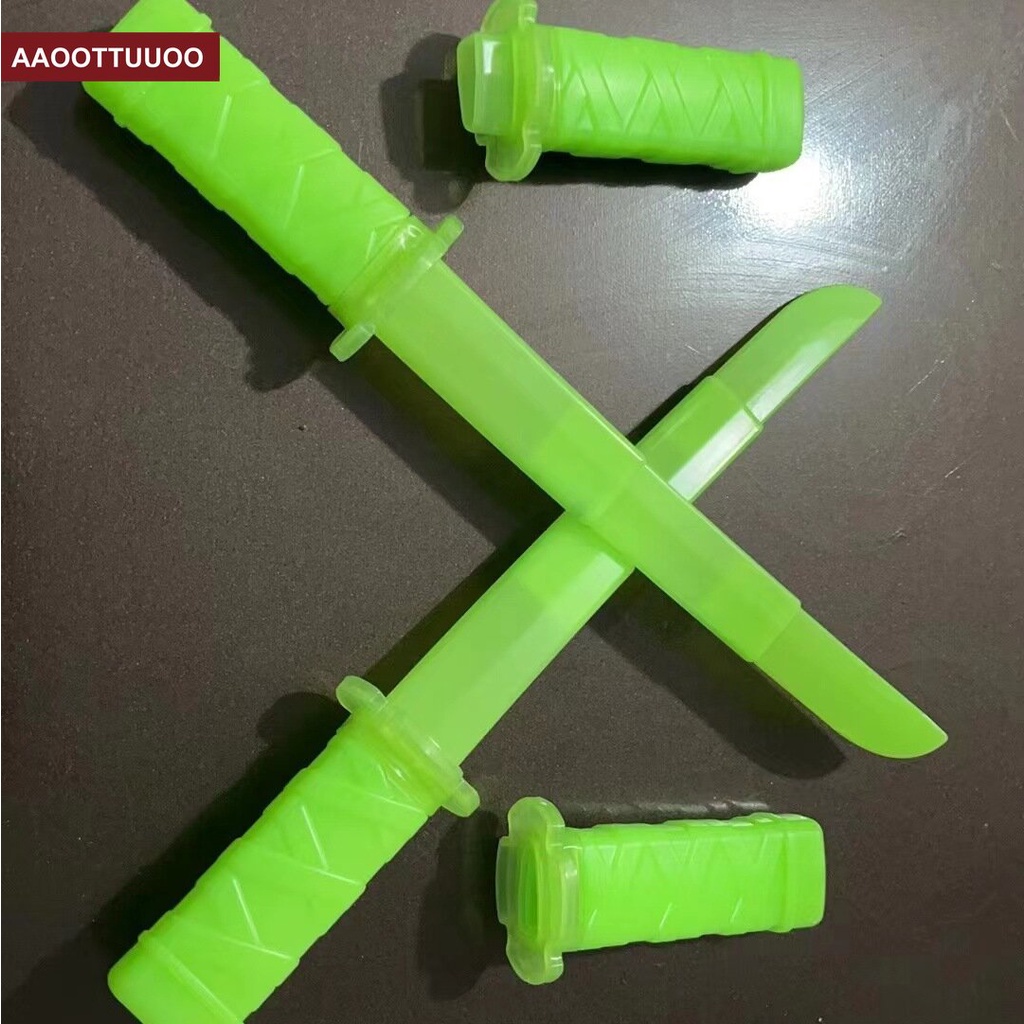Đồ Chơi Dao Nhựa Nhấn Tạo Hình samurai 3d Sáng Tạo