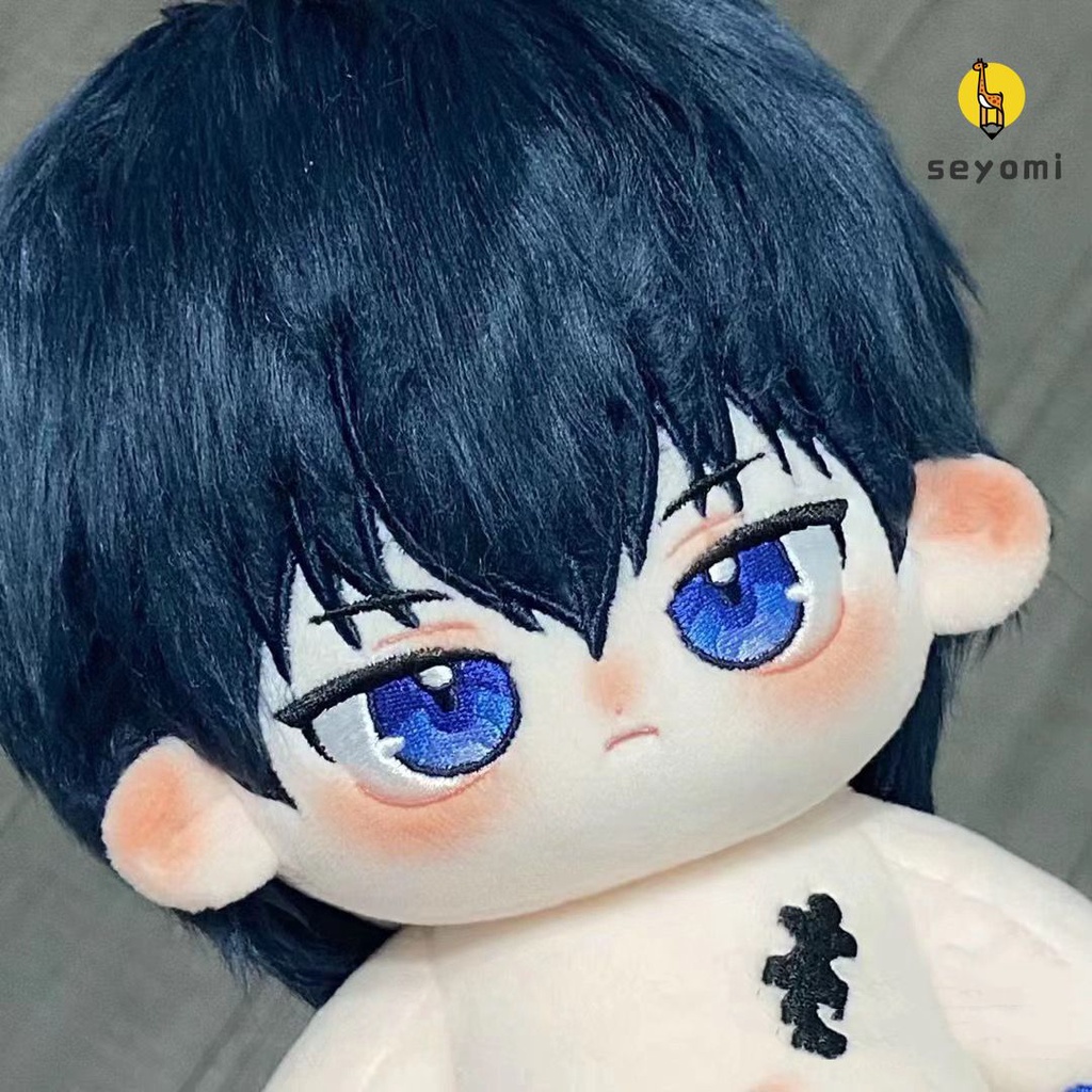 Búp Bê Nhồi Bông cotton 20cm Hình isagi yoichi Hoạt Hình Dễ Thương