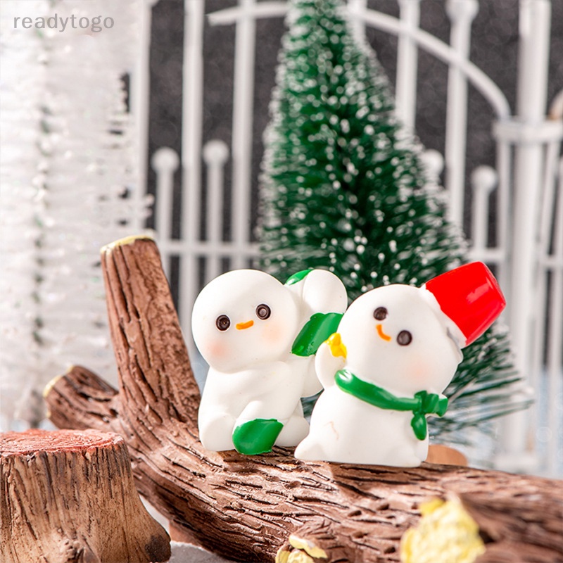 Tượng Ông Già Noel Mini Dễ Thương Trang Trí Tiểu Cảnh / Bàn Làm Việc / Giáng Sinh