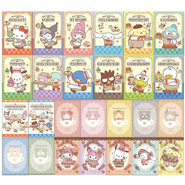 Thẻ nhân phẩm Sanrio wafer 4