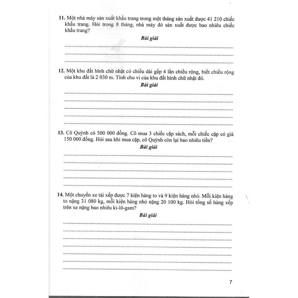 Sách - Thực Hành Giải Toán Lớp 4 Tập 2  - HA