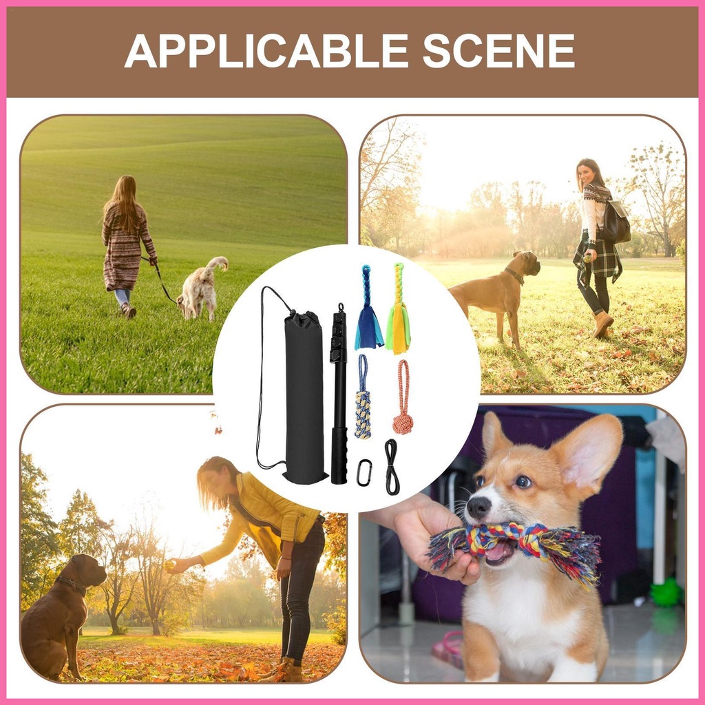 Flirt Đồ Chơi Gậy Leo Trèo Chiến Tranh Có Thể Kéo Dài Cho Chó Cưng