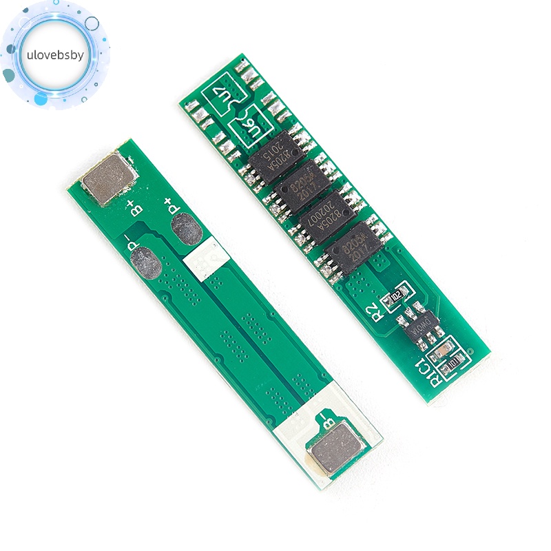 Ulovebsby 1 Bảng Mạch Bảo Vệ 1s 10a 3.7v li-ion 4Smd pcm 18650