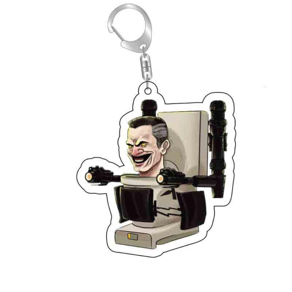 Móc Khóa toilet Hình Búp Bê Hoạt Hình skibidi bop skibidi man camara man