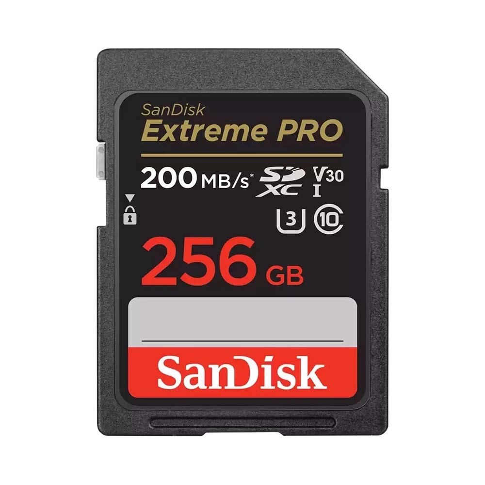 Thẻ nhớ SDXC SanDisk Extreme PRO 64GB / 128GB / 256GB U3 4K V30 dòng 200MB/s